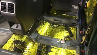 Kia Sportage антишум обработка кроссовера. Делаем салон более тихим и комфортным