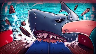 Minecraft | GREAT WHITE SHARK HUNTER CHALLENGE! (Capture the SHARKS)