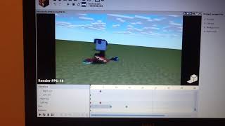 My minecraft intro with mine imator