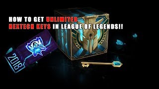 How to get unlimited hextech keys in League of Legends with Worlds Pass 2018!