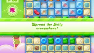 Candy Crush Jelly Saga Level 827 (3 star, 2 boosters used)