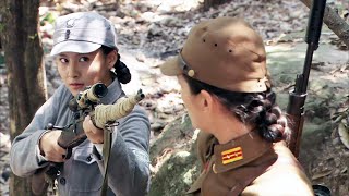 日軍將軍被殺，女司令復仇心切， 親自追擊國軍狙擊手，不料只是白送人頭！ ️ 抗日