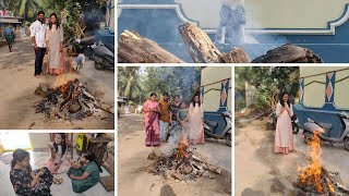 DIML Bhogi మంటలు చాలా సరదాగా ఉంటాయి || ఇదే  First Time || మీరు అన్నది నిజమే