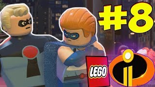 Лего Суперсемейка 2 : Прохождение - Часть 8 (ХЕЛЕН И БОМБ ВОЯЖ) || Lego The Incredibles 2