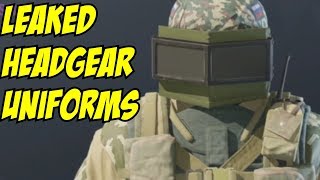 Rainbow Six Siege leaked Headgear Uniforms R6 Tachanka, IQ, Buck, Capitao, Echo, Pulse
