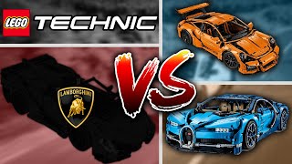 Lego Technic Ultimate Car Series Comparison !!!
