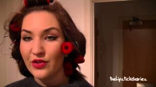 HAIR: How to get wavy curls with hot rollers | thelipstickdiaries
