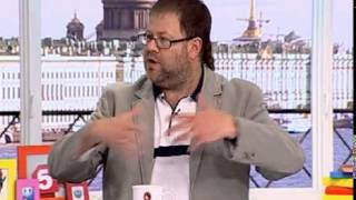 Утро на 5 1.08.14 Гость программы:поэт, певиц Стас Пьеха( 4-часть)