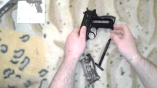 Обзор на пневматический пистолет Walther P38. Магазин спортивной пневматики "КАЛИБР 4и5"