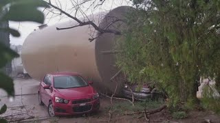 Powerful storms cause damage in Eddy County