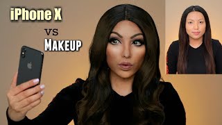 iPhone X vs Makeup Transformation (Face ID TEST)