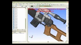 3D модель ВСС Винторез. Детальная сборка (VSS Vintorez)