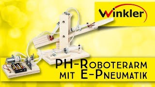 PH-Roboterarm mit E-Pneumatik - Winkler Werkpackung