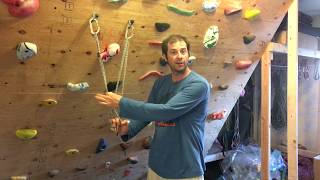 Rock Climbing Anchor Building - Magic X with Load Limiter Knots