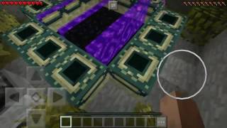ПОРТАЛ В КРАЙ БЕЗ МОДОВ В Minecraft PE 0.15.6/0.16.0!