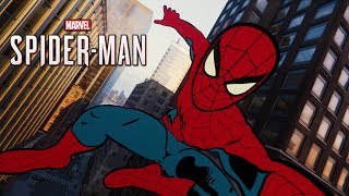 Spider-Man PS4 - 10 Minutes of Web-Swinging in Vintage Spider-Man Suit Gameplay & More
