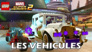 LES VÉHICULES - LEGO MARVEL SUPER HEROES 2