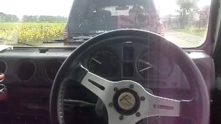 ジムニーJA71 トウバー装着 試運転？