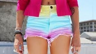 DIY: Ombre Shorts *simple and easy tecnique