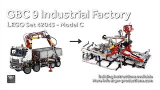 GBC 9 (4 modules - 1 motor) - 42043 C model Mercedes-Benz Arocs 3245