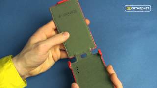 06.03.2013 Чехол-обложка для LG E612 Optimus L5 Redberry