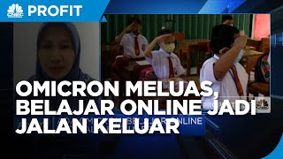 Omicron Meluas, Belajar Online Jadi Jalan Keluar?