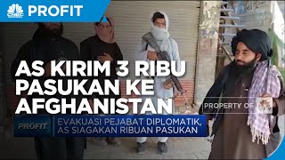 Evakuasi Pejabat Diplomatik, AS Kirim 3 Ribu Pasukan ke Afganistan