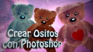 Como hacer un osito de peluche con Photoshop cs6