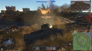War Thunder AB #309 (PC) - T-34 1942 with 15 kills on White Rock Fortress