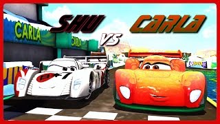 Disney Pixar Cars  Fast as Lightning - Carla Stage 4/4 vs Shu (Unlocked)