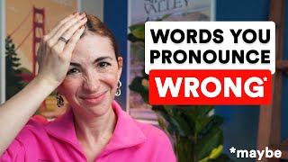 14 English Words You're (probably) Mispronouncing! | Difficult Pronunciation | Common Mistakes