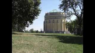 Befreiungshalle oberhalb der Stadt Kelheim