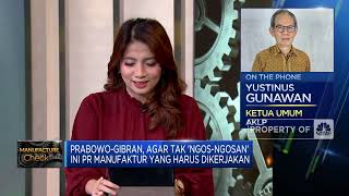 Agar Tak “Ngos-Ngosan”, Ini PR Manufaktur Prabowo-Gibran