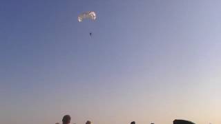 Полет на парашюте над морем, Затока, Одесса, Украина