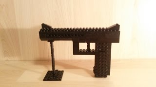 Собираем пистолет из Lego и Megabloks construct of the gun