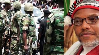 Soldiers/IPOB tension in Abia: Leave Biafra agitation out of our monarch’s burial Kanu’s kinsmen cry