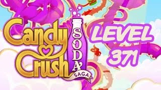 Candy Crush Soda Saga Level 371 - ★★★ - 88,640