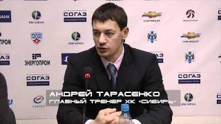 14.10.2011 "Сибирь" - "Северсталь", пресс-конференция