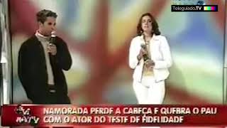 João Kléber xinga todo mundo no "Teste de Fidelidade"