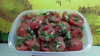 "МАЛОСОЛЬНЫЕ ПОМИДОРКИ" ИЗ СКОРОСПЕЛОК. 
