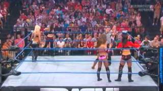 Impact Wrestling 6_30_11 Mickie James, Tara , Tessmacher vs Winter, Love, Madison