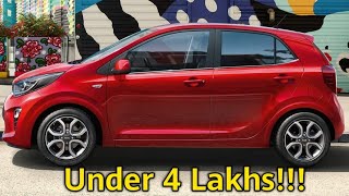 Top 7 Best Cars Under 4 Lakhs in India 2020