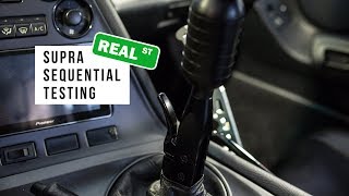 Jay Testing New PPG Supra Sequential Dog Box Transmission Setup - Real Street Performance
