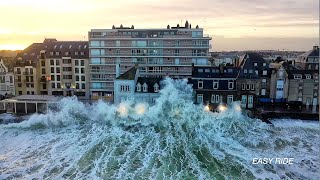 Drone in storm - Ciara