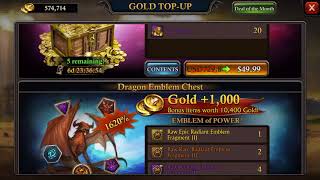 OMG awesome!! Eating 3x mega rally and almost getting zero - King of Avalon