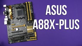 Распаковка Asus A88X-PLUS