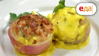 Луковые корзиночки с куриным фаршем и трайфл | Дежурный по кухне