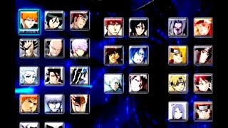 Bleach vs Naruto 3.0 - All the skills of the characters - Part 1