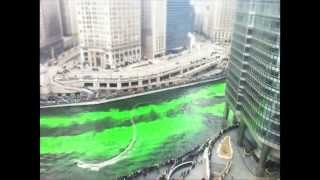 Timelapse of the Chicago River Dyed Green 3/12/2011