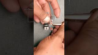 DIY PUSH ON/OFF SWITCH WITH MOSFET Z44N & OPTOCOUPLER PC817 #ytshorts #shorts